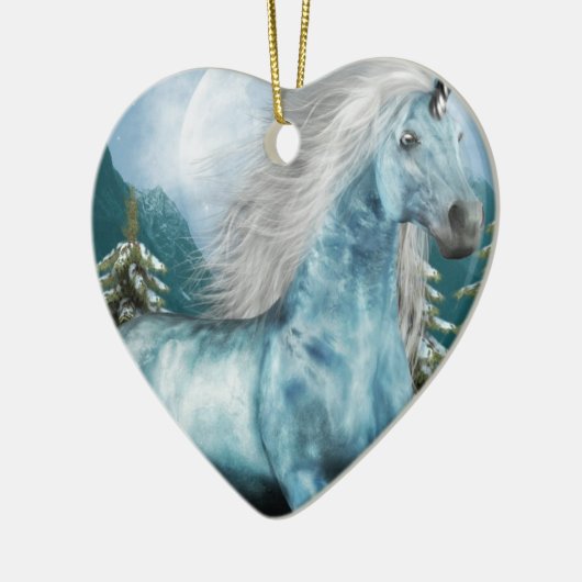 Unicorn in Moonlight Ornament (Links)