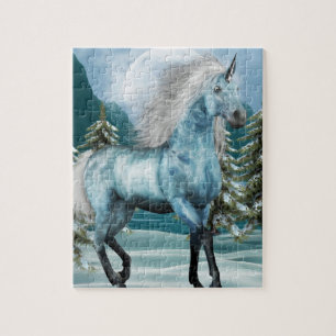 Unicorn in Moonlight Puzzle Legpuzzel