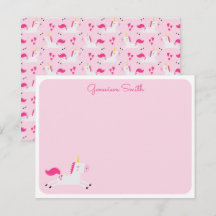 Unicorn in Pinks met hart