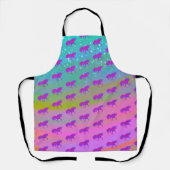 Unicorn in Rainbow Cloud Schort (Voorkant)
