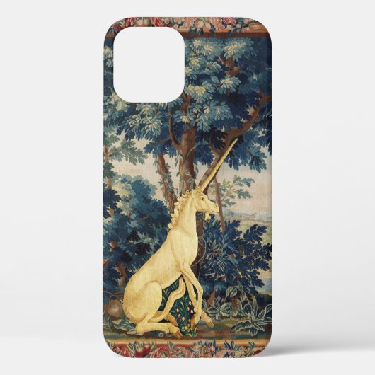 UNICORN IN WOODLAND LANDSCAPE,BOMEN,GROEIEN Case-Mate iPhone CASE (Achterkant)