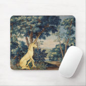 UNICORN IN WOODLAND LANDSCAPE,BOMEN,GROEIEN MUISMAT (Met muis)