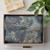 UNICORN IN WOODLAND LANDSCAPE,BOMEN,GROEIEN TISSUEPAPIER (Geschenk)