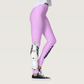 Unicorn in Yoga Pose Leggings (Rechts)