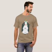 Unicorn in Yoga Pose T-shirt (Voorkant volledig)