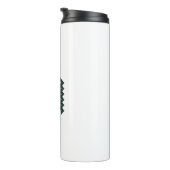 Unicorn in Yoga Pose Thermosbeker (Geroteerd rechts)