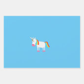 Unicorn Inpakpapier Vel (Voorkant 3)