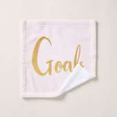 Unicorn Inspirerend modern script Bad Handdoek (Wasdoekje)