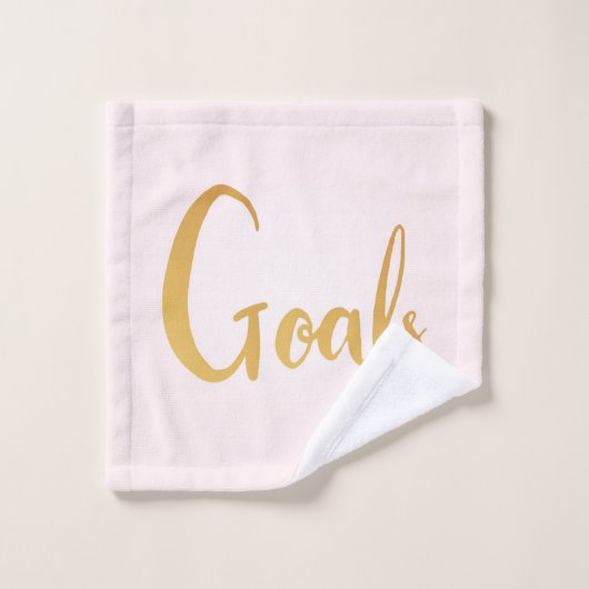 Unicorn Inspirerend modern script Bad Handdoek (Wasdoekje)