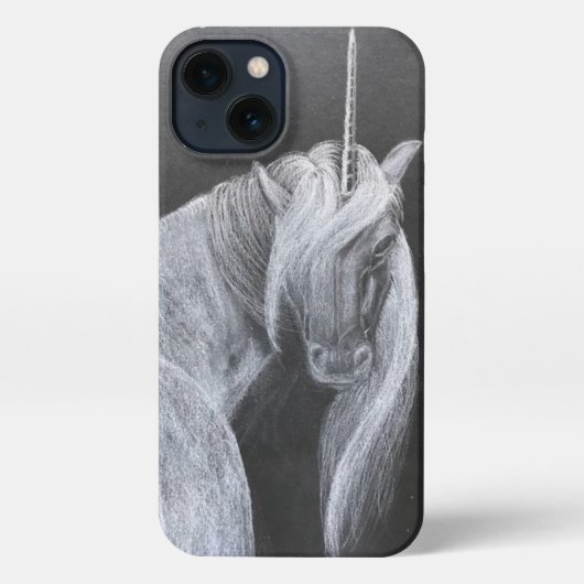 Unicorn iphone case hoesje (Achterkant)