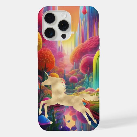 Unicorn iPhone Hoesje (Achterkant)