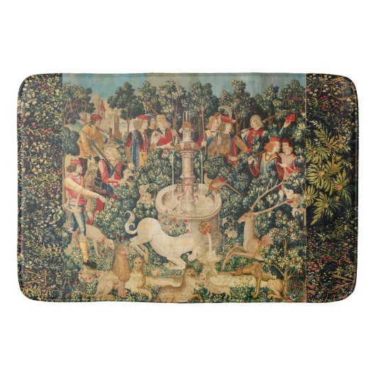 UNICORN IS GEVONDEN / Vond en andere dieren Badmat (Voorkant)