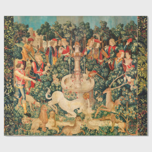 UNICORN IS GEVONDEN / Vond en andere dieren Cadeaupapier