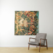 UNICORN IS GEVONDEN / Vond en andere dieren Wandkleed (In Situ (horizontaal))