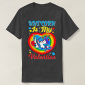 unicorn is mijn valentijn Classic T-shirt (Design voorkant)