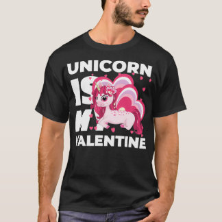 Unicorn is mijn valentijn Design T-shirt