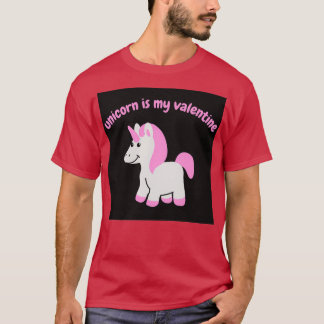 unicorn is mijn valentijn liefde t-shirt