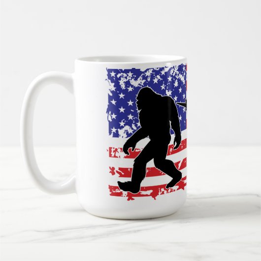 Unicorn, Jackalope, Bigfoot and the American Flag Koffiemok (Links)