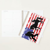 Unicorn, Jackalope, Bigfoot and the American Flag Planner (Display)
