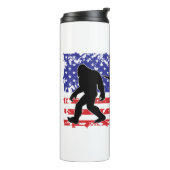 Unicorn, Jackalope, Bigfoot and the American Flag Thermosbeker (Gedraaid links)