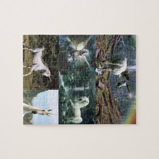 Unicorn Jigzaag Puzzle Legpuzzel (Horizontaal)
