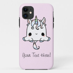 Unicorn Jouw tekst hier! iPhone 11 Hoesje