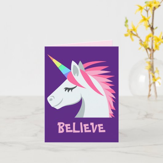 UNICORN KAART (Gele Bloem)