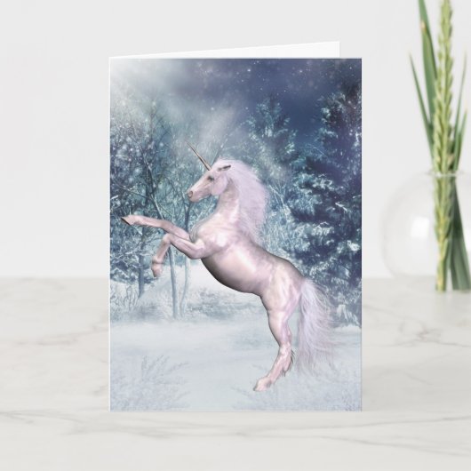 Unicorn Kaart Fantasy (Voorkant)