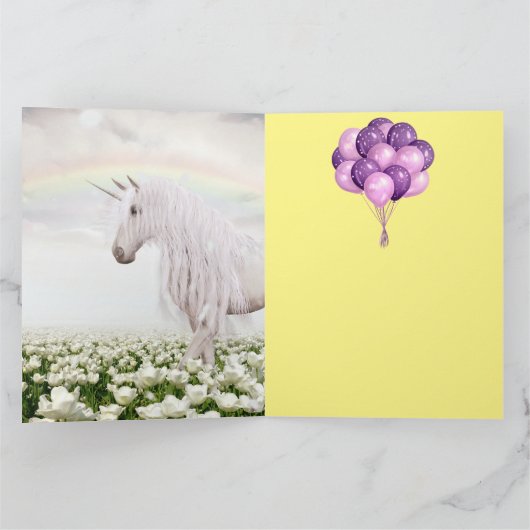Unicorn-kaart Kaart (Binnen)
