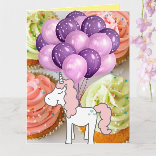 Unicorn-kaart Kaart (Orchidee)