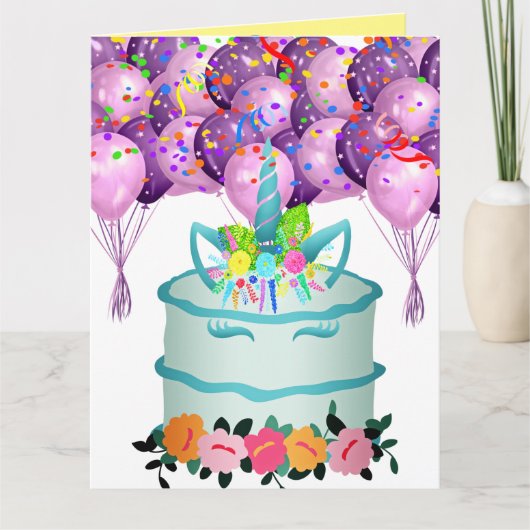 Unicorn-kaart Kaart (Voorkant)