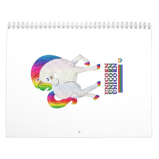 Unicorn Kalender (Hoes)