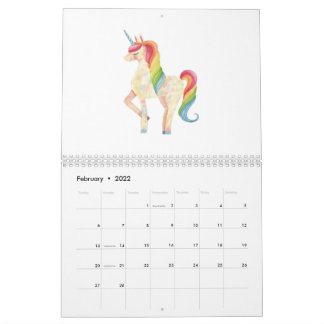 Unicorn Kalender