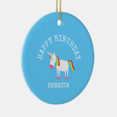 Unicorn Keramisch Ornament (Rechts)