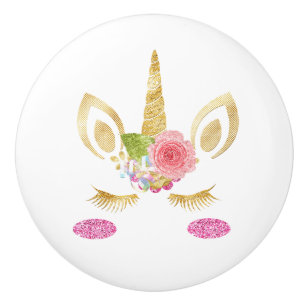 Unicorn Keramische Knop