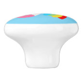 Unicorn Keramische Knop (Zijkant)