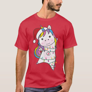 Unicorn kerstkerstkerstkerstkerstkerstkerstbekerij t-shirt