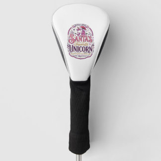 Unicorn Kerstmanns Favoriete Eenhoorn Golfheadcover