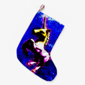 Unicorn kerststaart (Punk Cupcake) Kleine Kerstsok (Voorkant (Hangend))