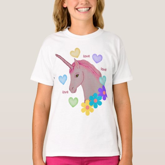 Unicorn Kids shirt (Voorkant)