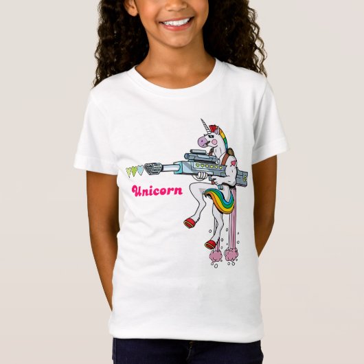 Unicorn Kids T-Shirt (Voorkant)
