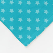 Unicorn * Kies uw achtergrondkleur Fleece Deken (Hoek)