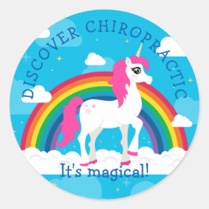 Unicorn Kinder Chiropractische stickers
