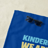 Unicorn Kindergarten Afstuderen 1e graad Strandlaken (In situ)