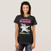 Unicorn Kindergarten Teacher 1st Day of School T-shirt (Voorkant volledig)