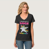 Unicorn Kindergarten Teacher 1st Day of School T-shirt (Voorkant volledig)