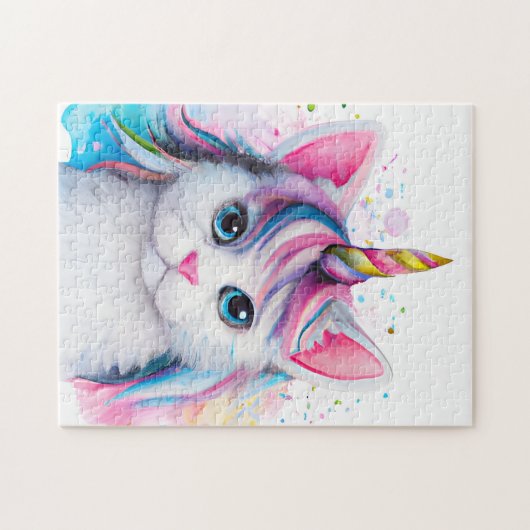Unicorn Kitten Legpuzzel (Horizontaal)