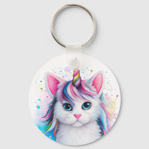 Unicorn Kitten Sleutelhanger