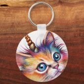 Unicorn Kitten Sleutelhanger (Voorkant)