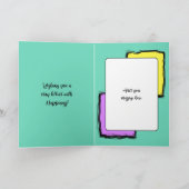 Unicorn kleuren faux wood toevoegen foto 18e verja kaart (Binnen)